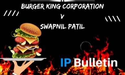 Burger King Corporation V Swapnil Patil